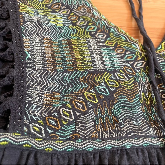 Free People Much Love Mini Dress Tunic Top - Picture 14 of 16